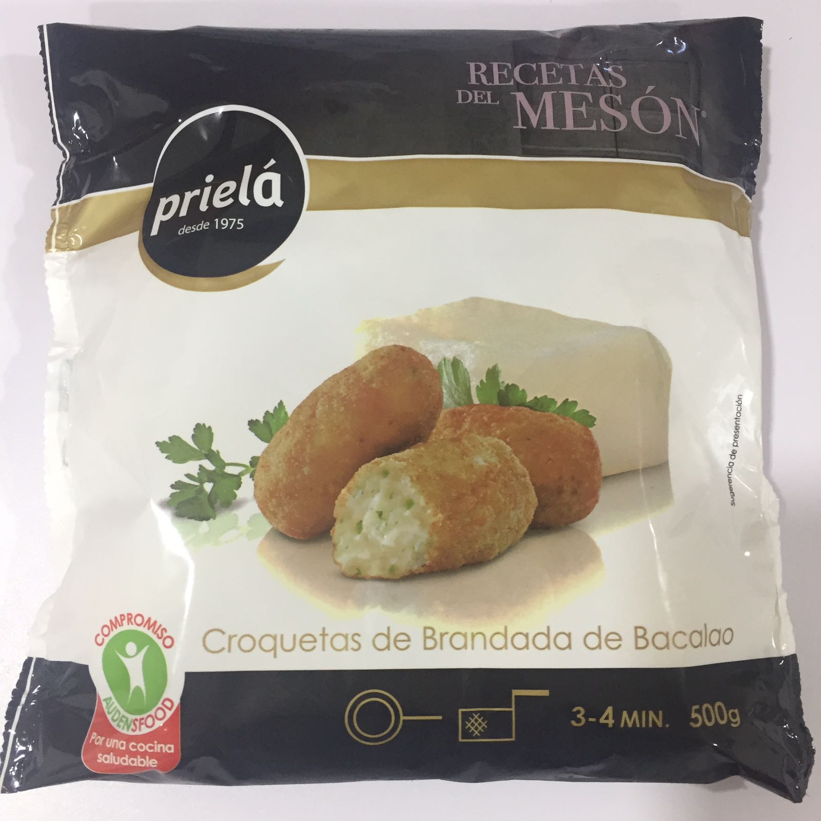 CROQUETA BRANDADA BACALAO PRIELA (8X500G)