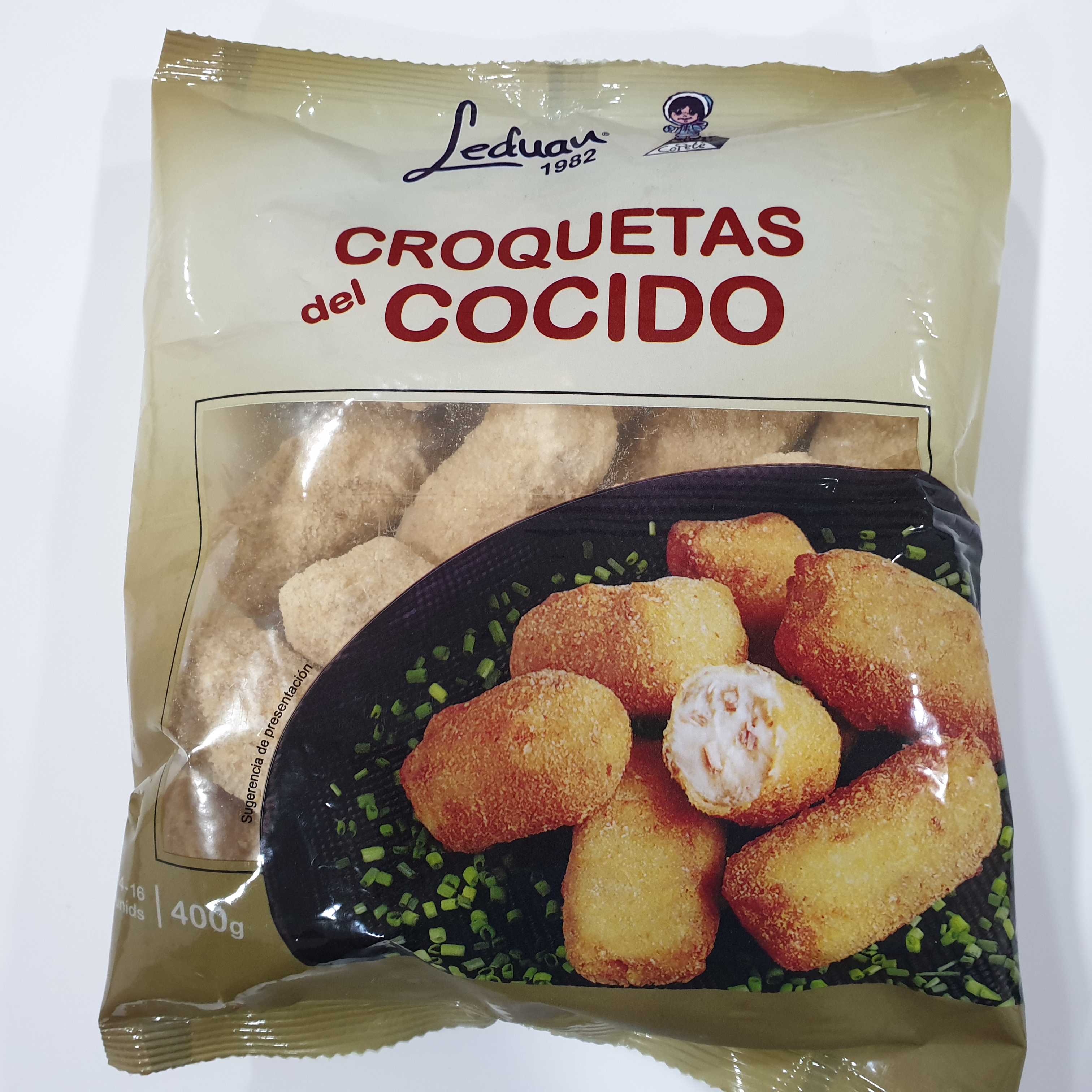 LEDUAN CROQUETA COCIDO 8X400GR