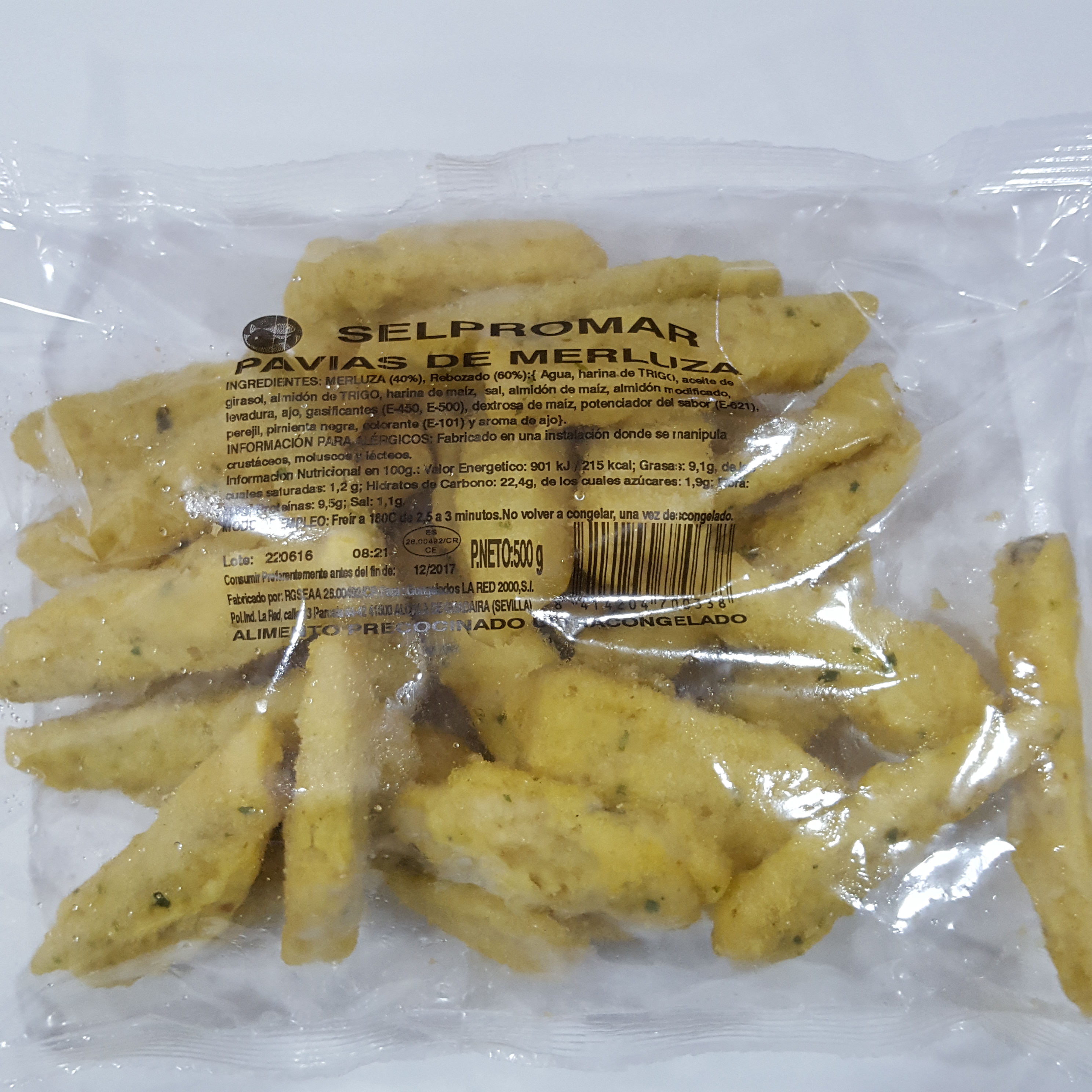 PAVIA MERLUZA SELPROMAR (4X500GR)