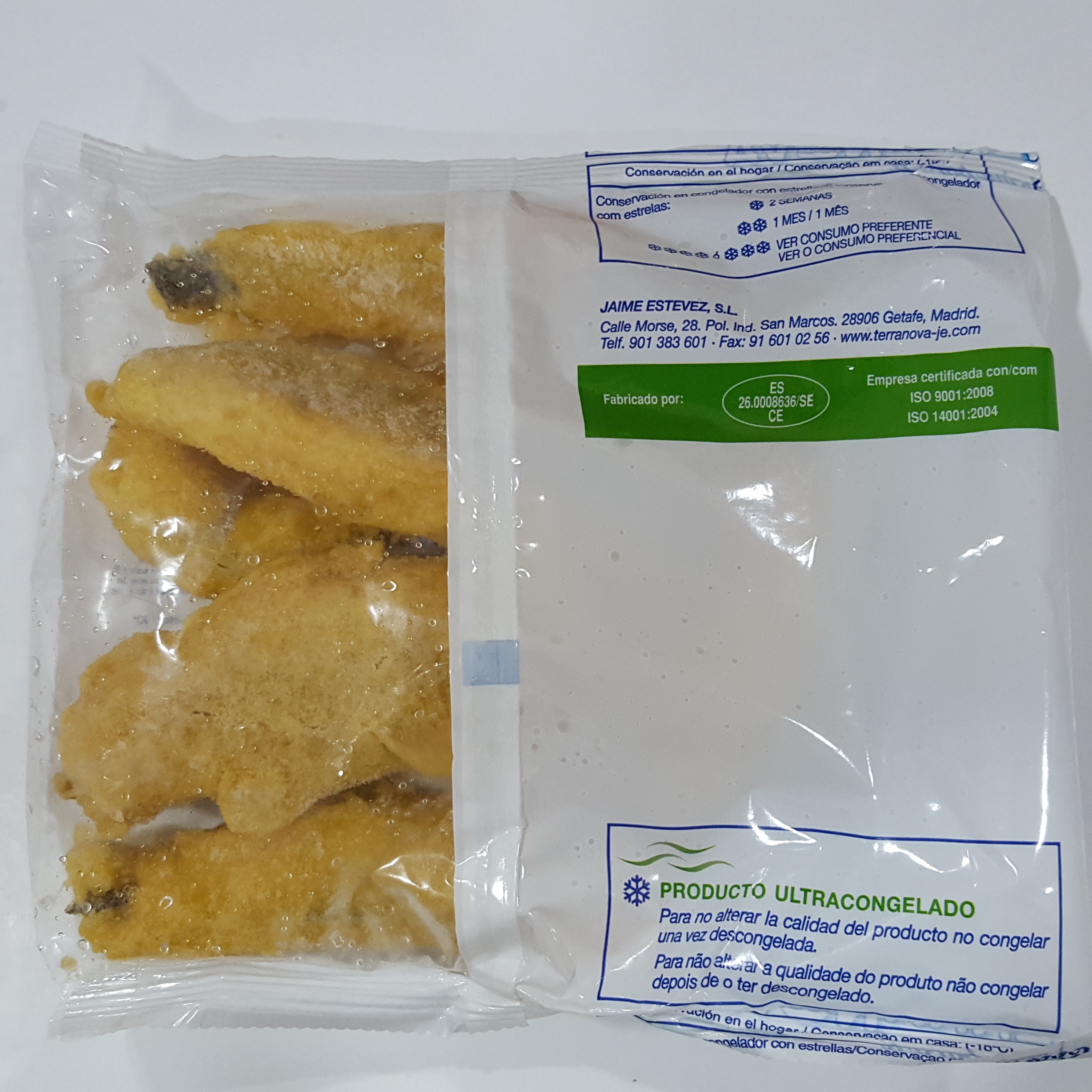 PAVIA DE MERLUZA TERRANOVA 10X400GR