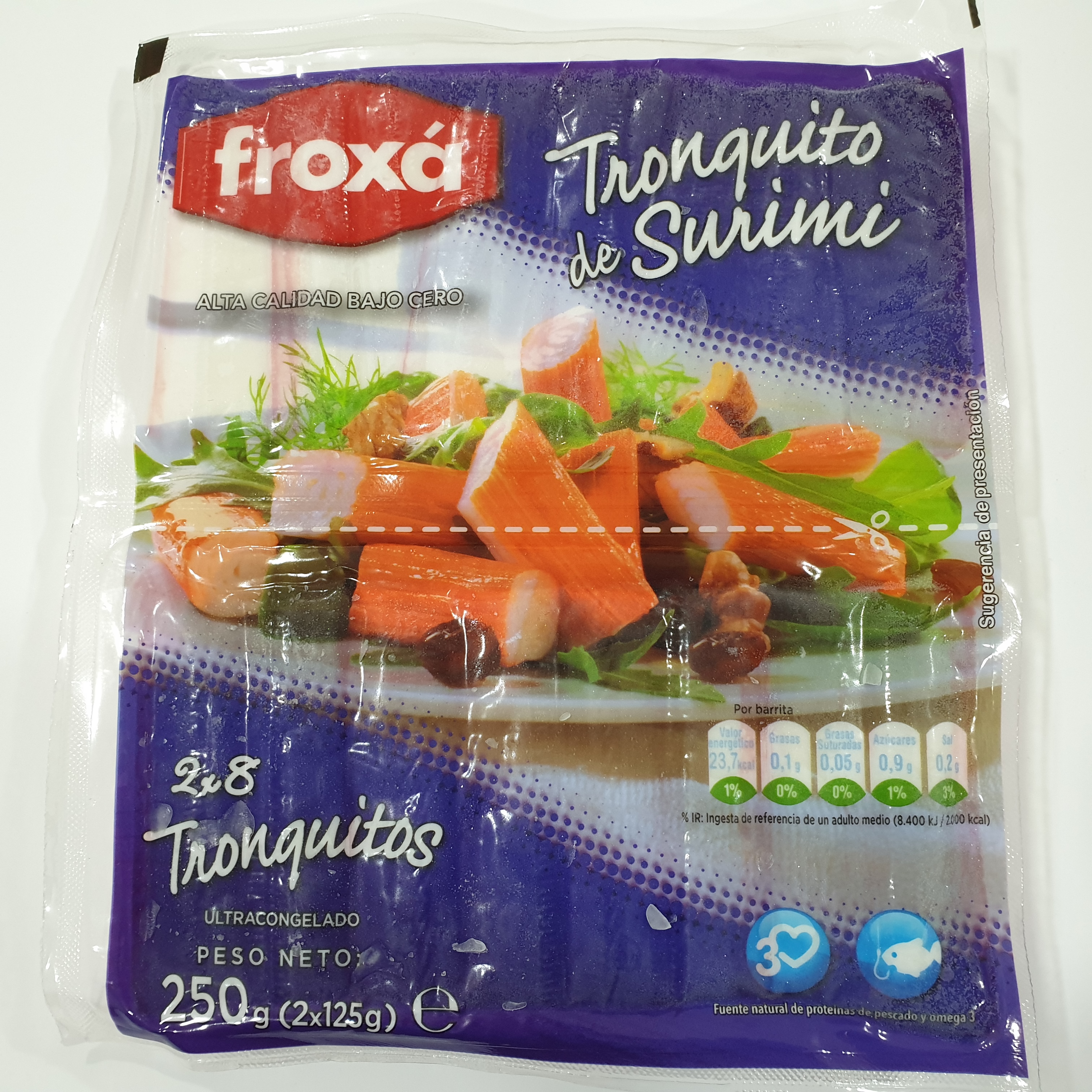 TRONQUITOS DE SURIMI FROXA 24X250G