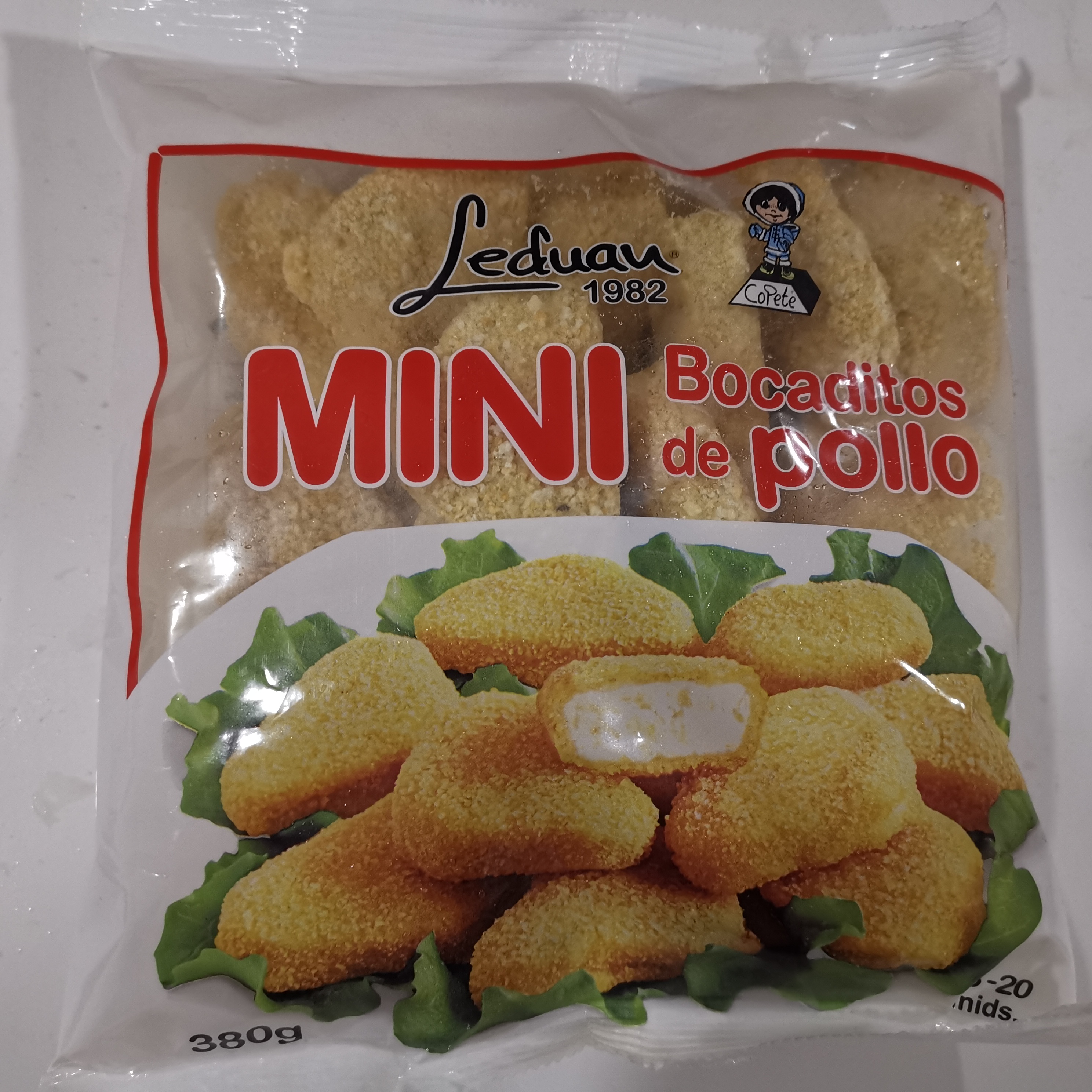 MINI BOCADITO DE POLLO LEDUAN 8X380GR