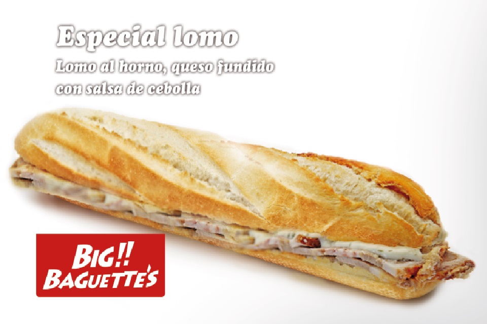 BIG BAGUETTES LOMO ESPECIAL 10X6UN