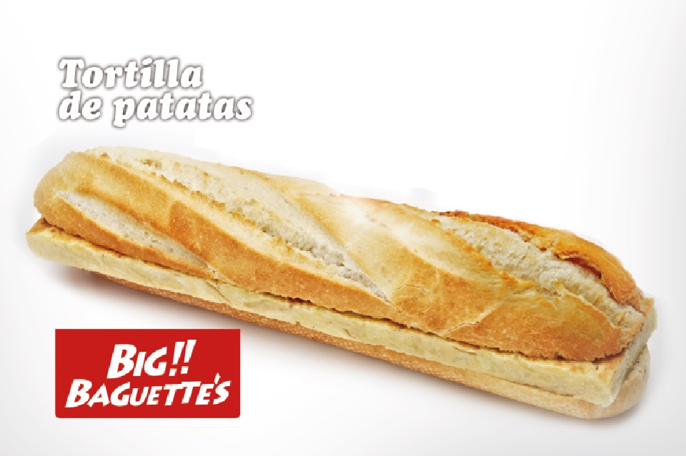 BIG BAGUETTES TORTILLA ESPAÑOLA 10X6UN