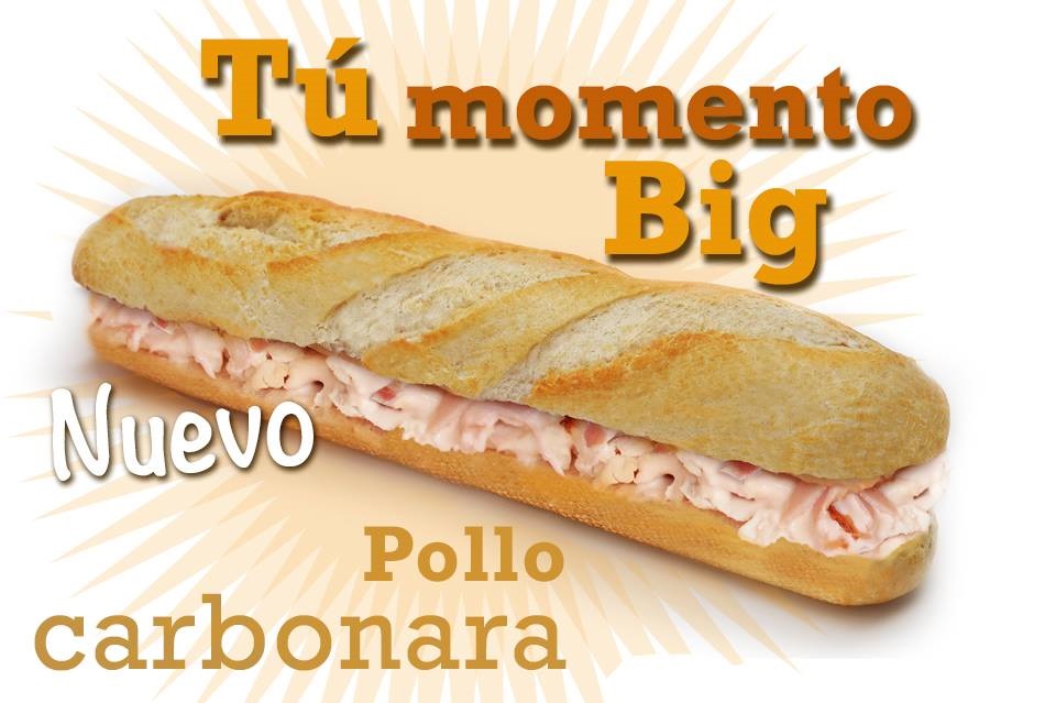 BIG BAGUETTES POLLO CARBONARA 10X6UN