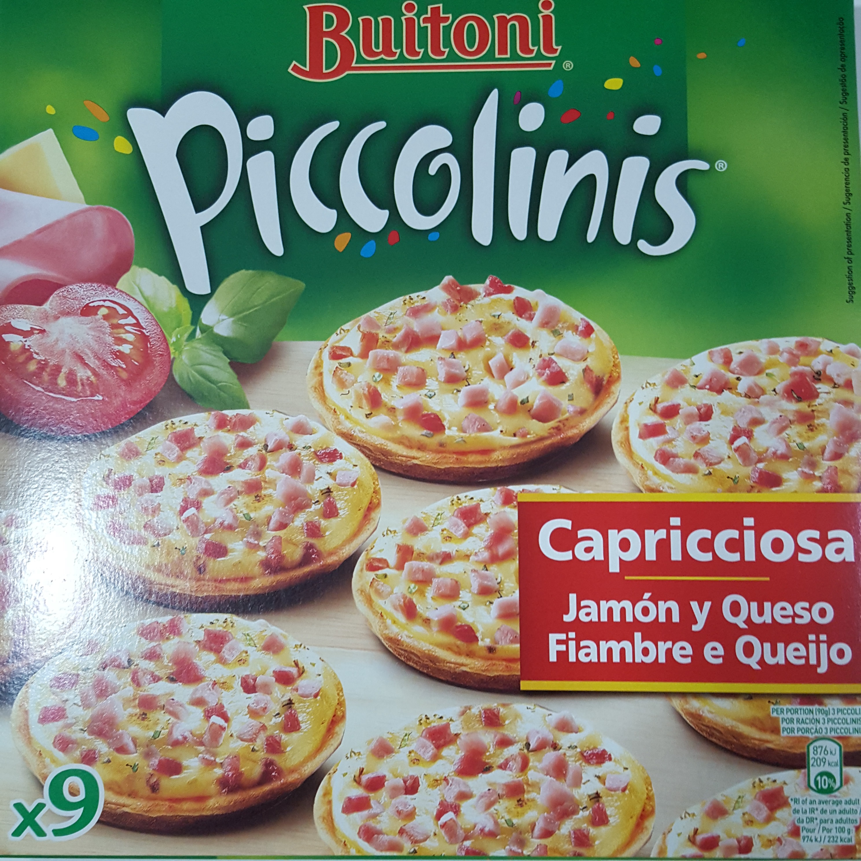 PICCOLINIS PROS/FORMAG BUITONI 10X270G