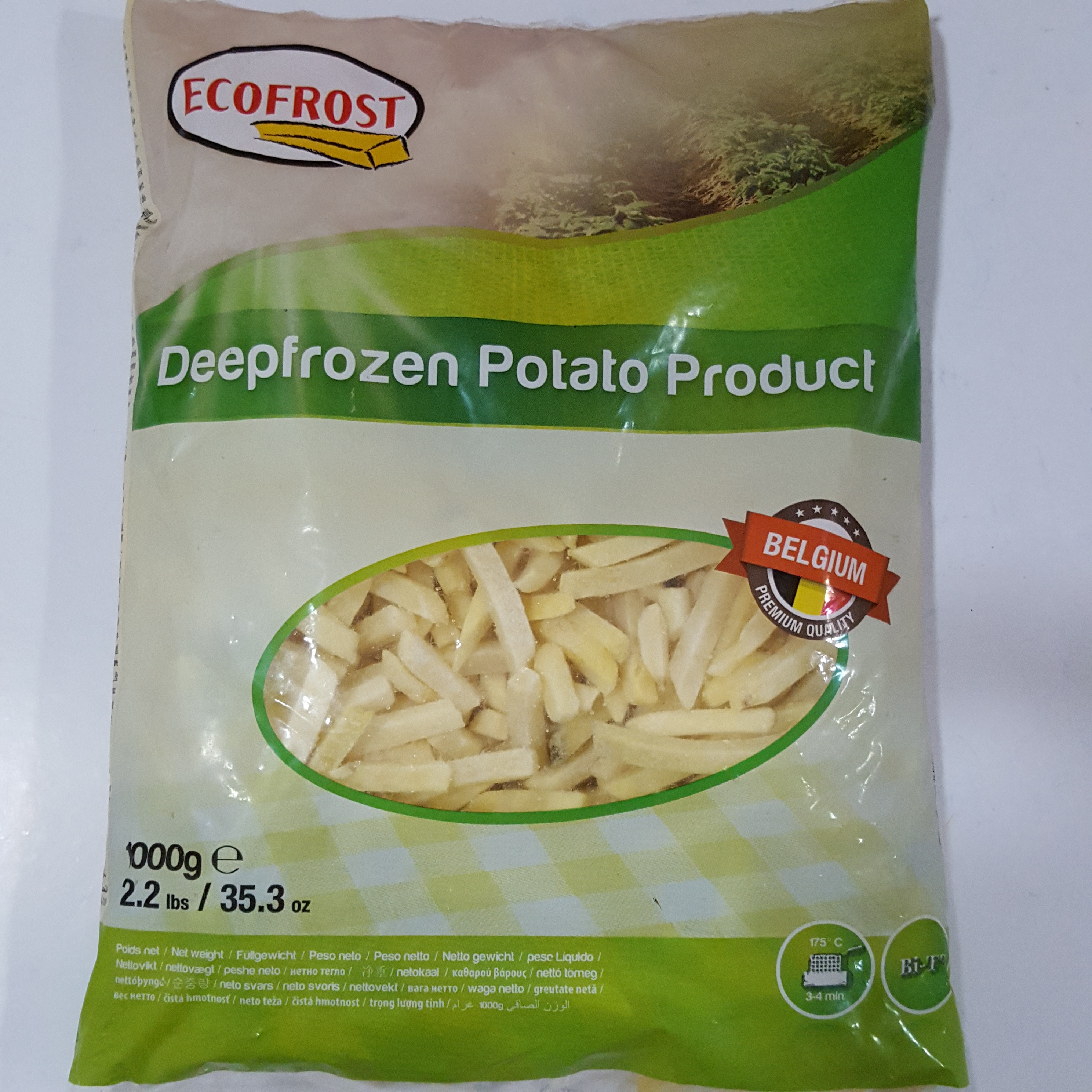 PATATA 7/7 JULIENNE ECOFROST 10X1KG