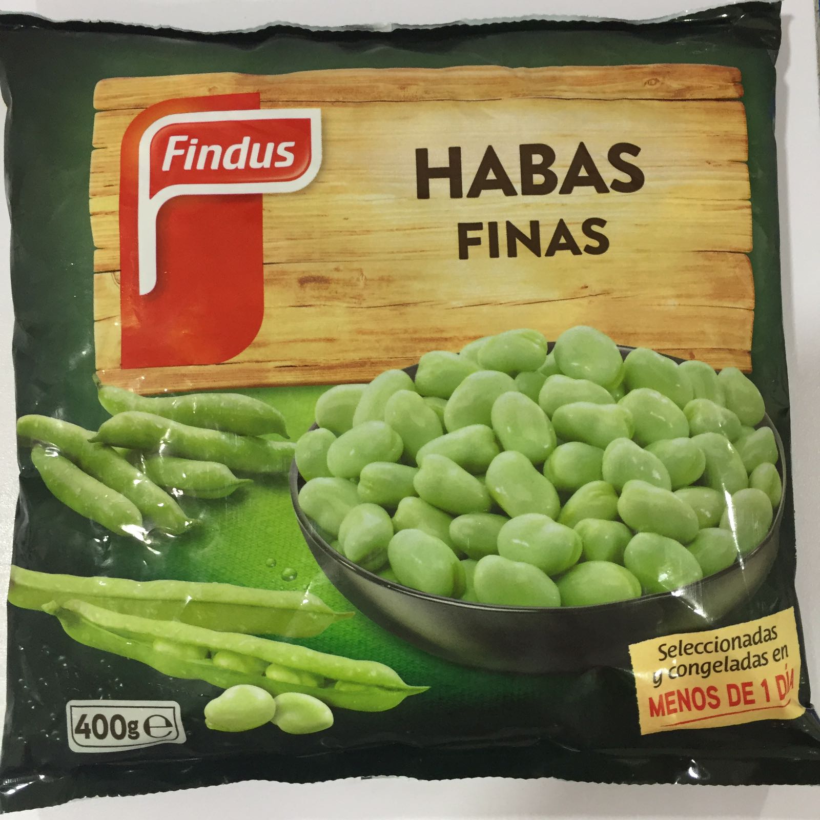 HABAS FINAS FINDUS 20X400GR