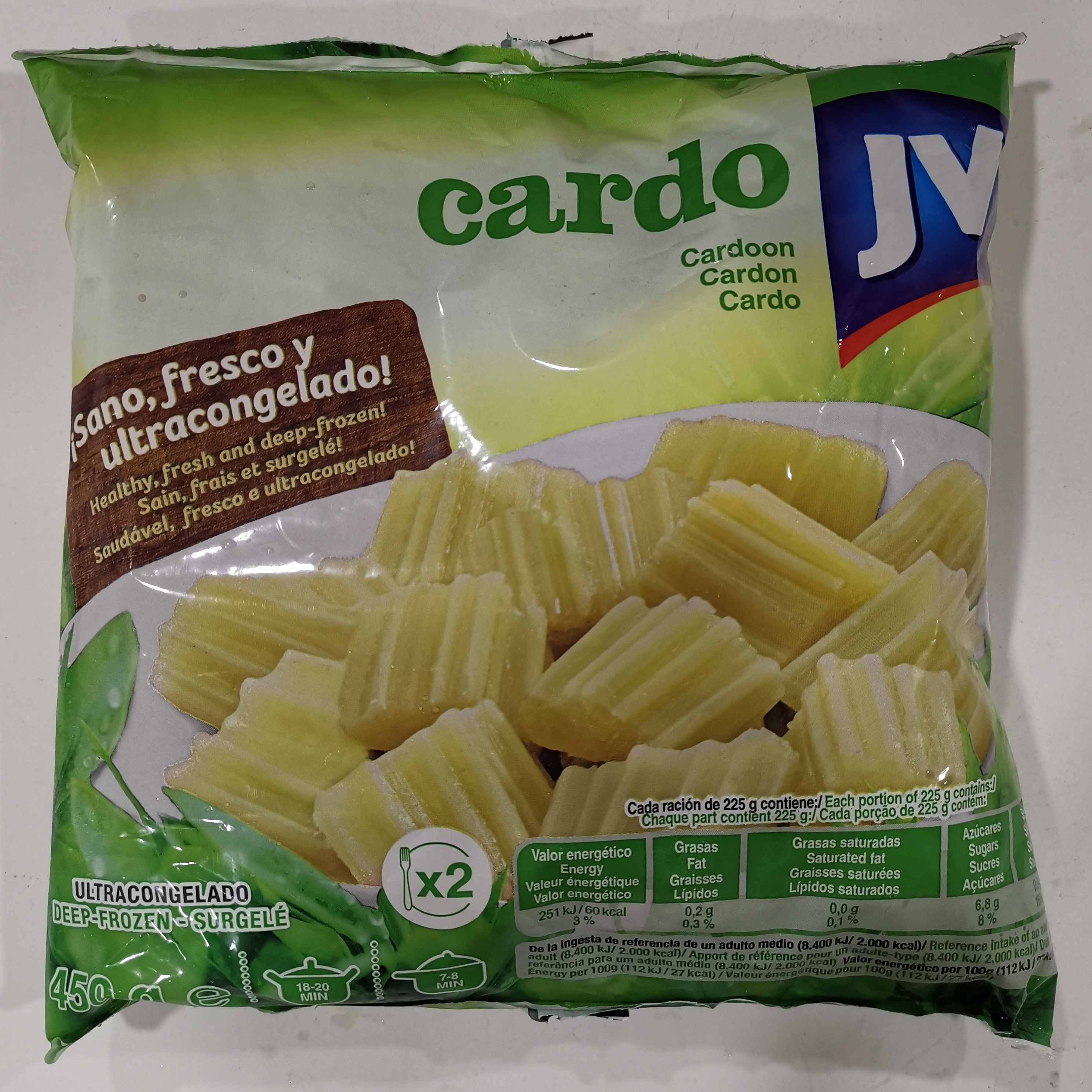 CARDO TROCEADO JV 20X450GR