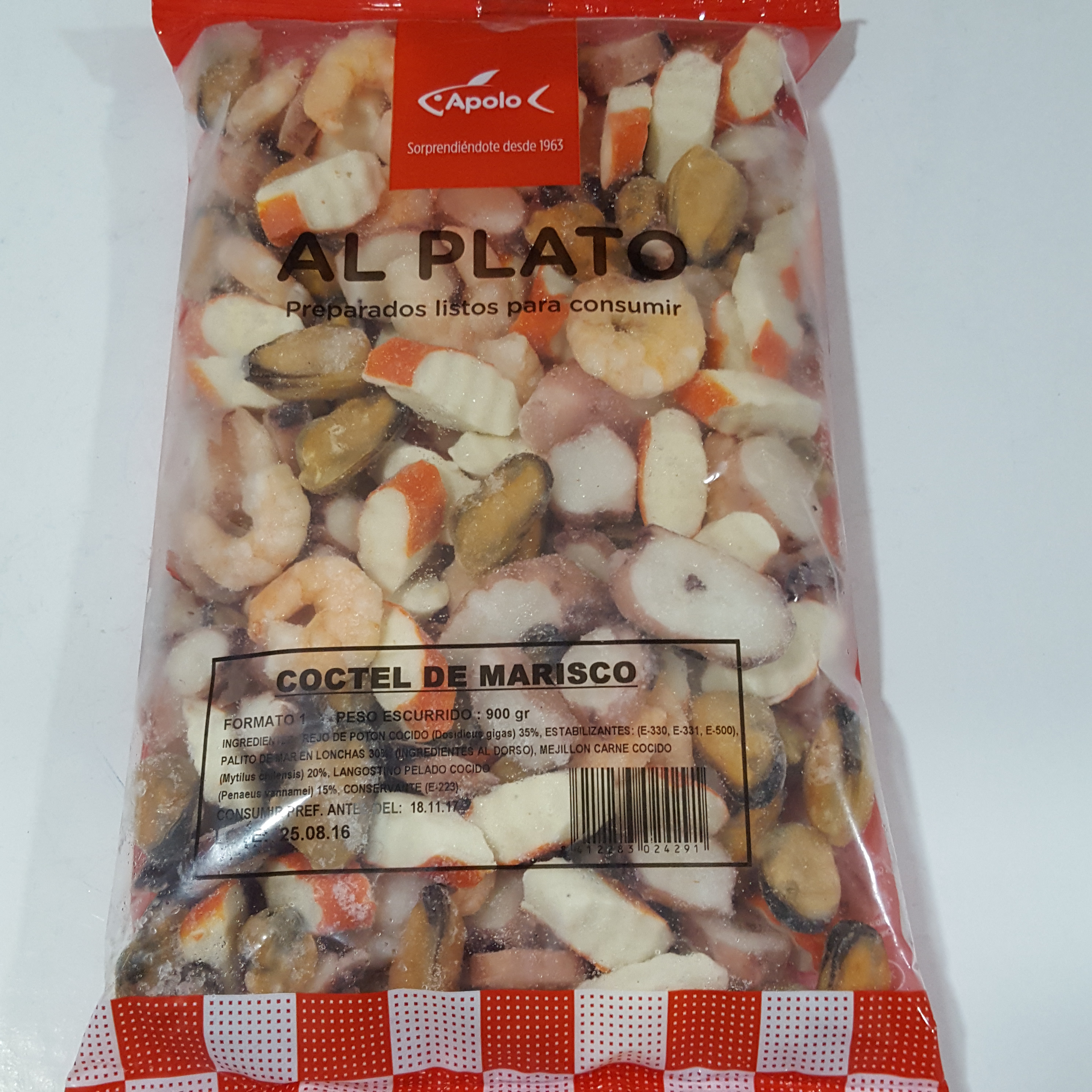 COCTEL DE MARISCO APOLO 5X1KG