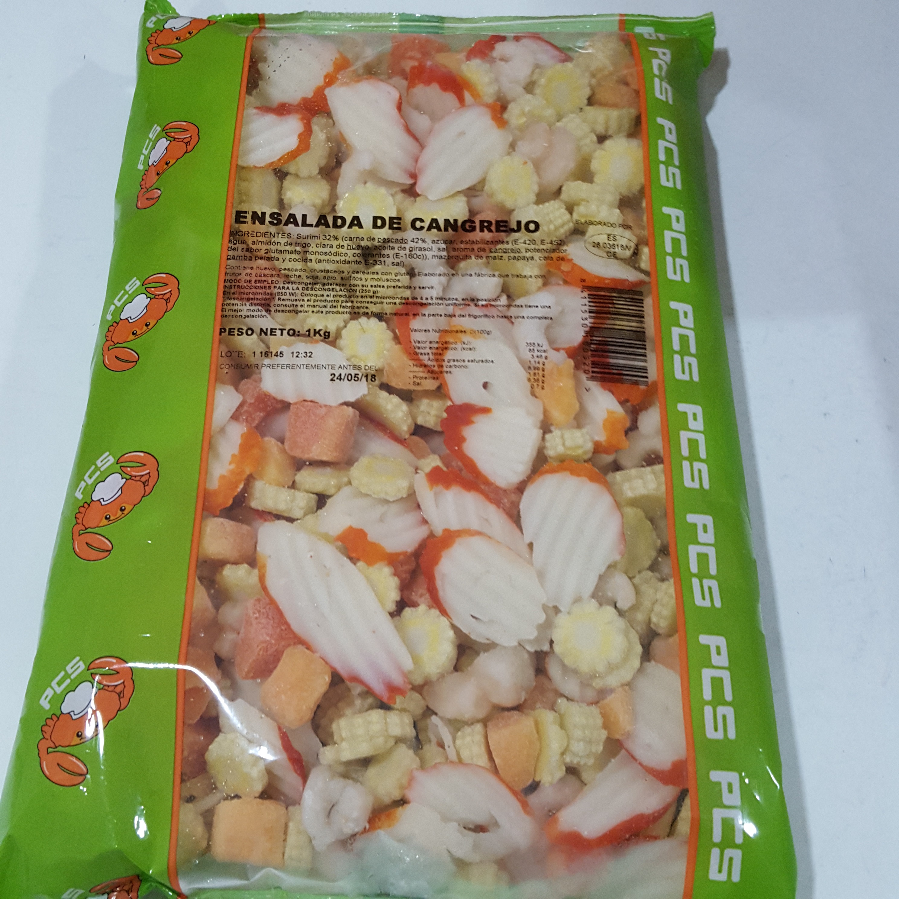 ENSALADA CANGREJO PCS (2KG)