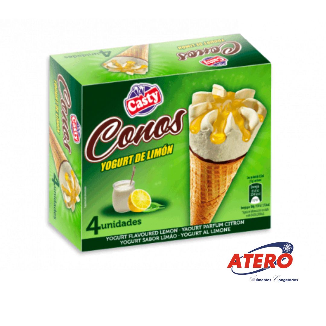 CONO YOGUR-LIMON CASTY (6X4UN)