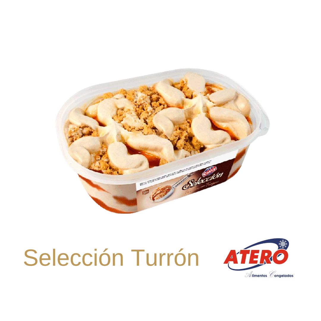 SELECCION TURRON CON TROZOS CASTY 6X900ML