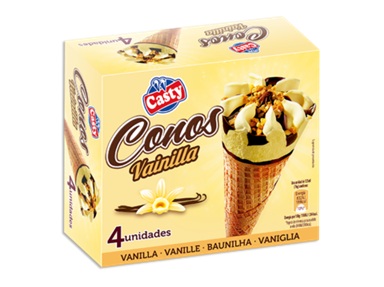 CONO VAINILLA CASTY (6X4UN)