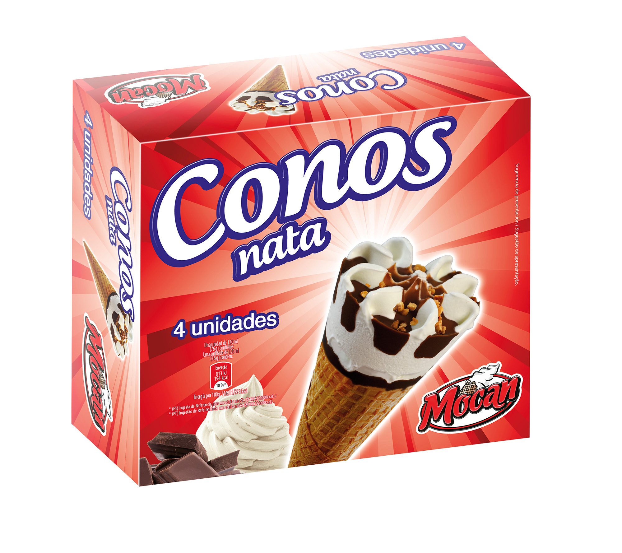 CONO NATA MOCAN (6X4UN)