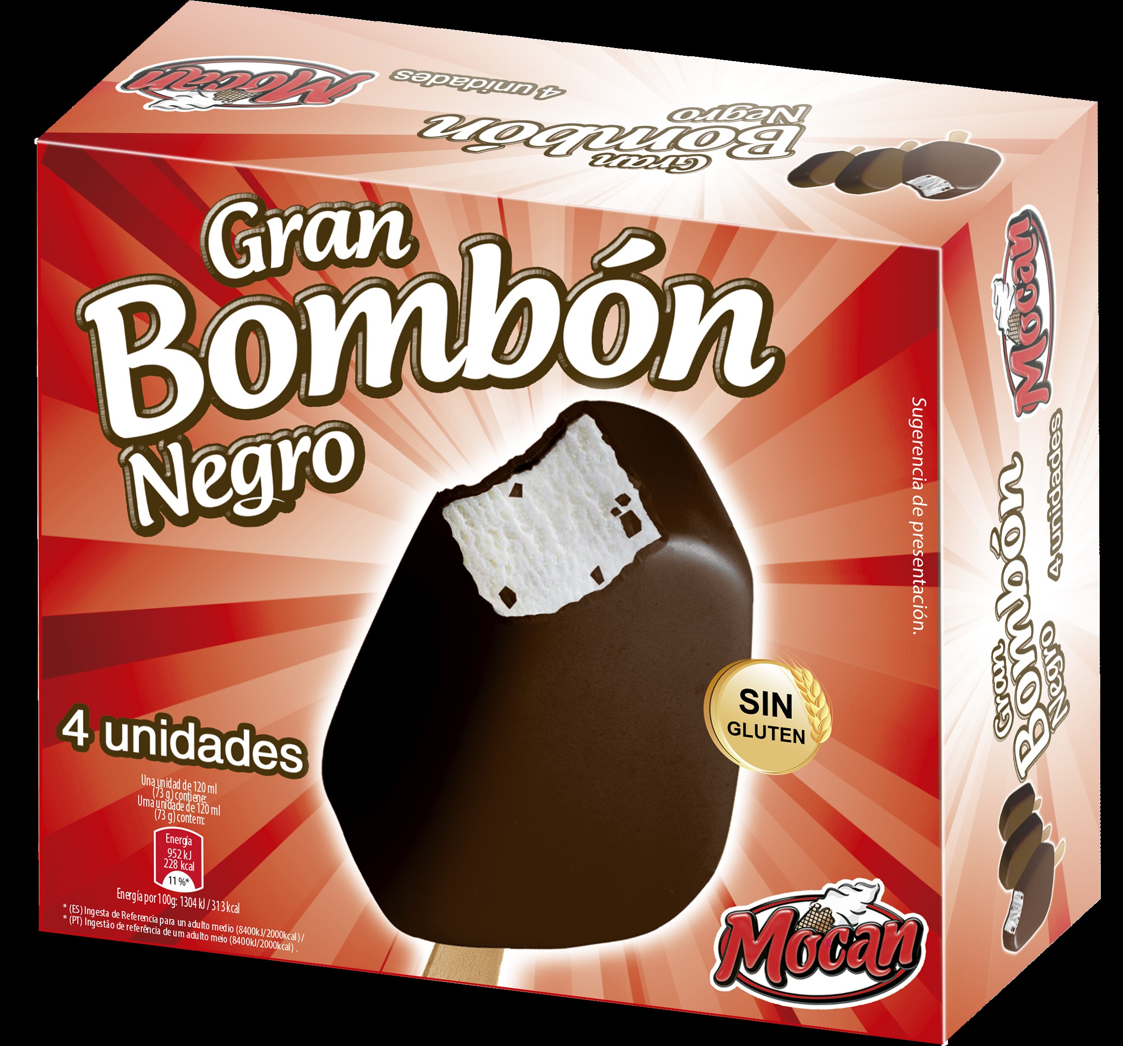 BOMBON NEGRO MOCAN (6X4UN)