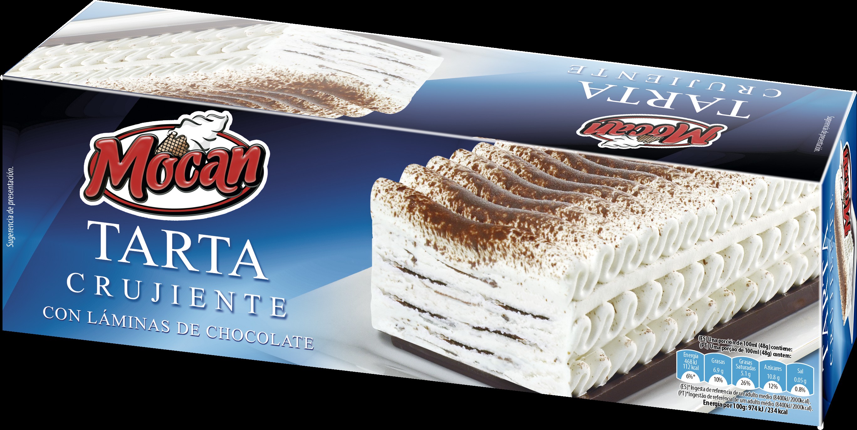 TARTA CRUJIENTE MOCAN 4X1.5LT.