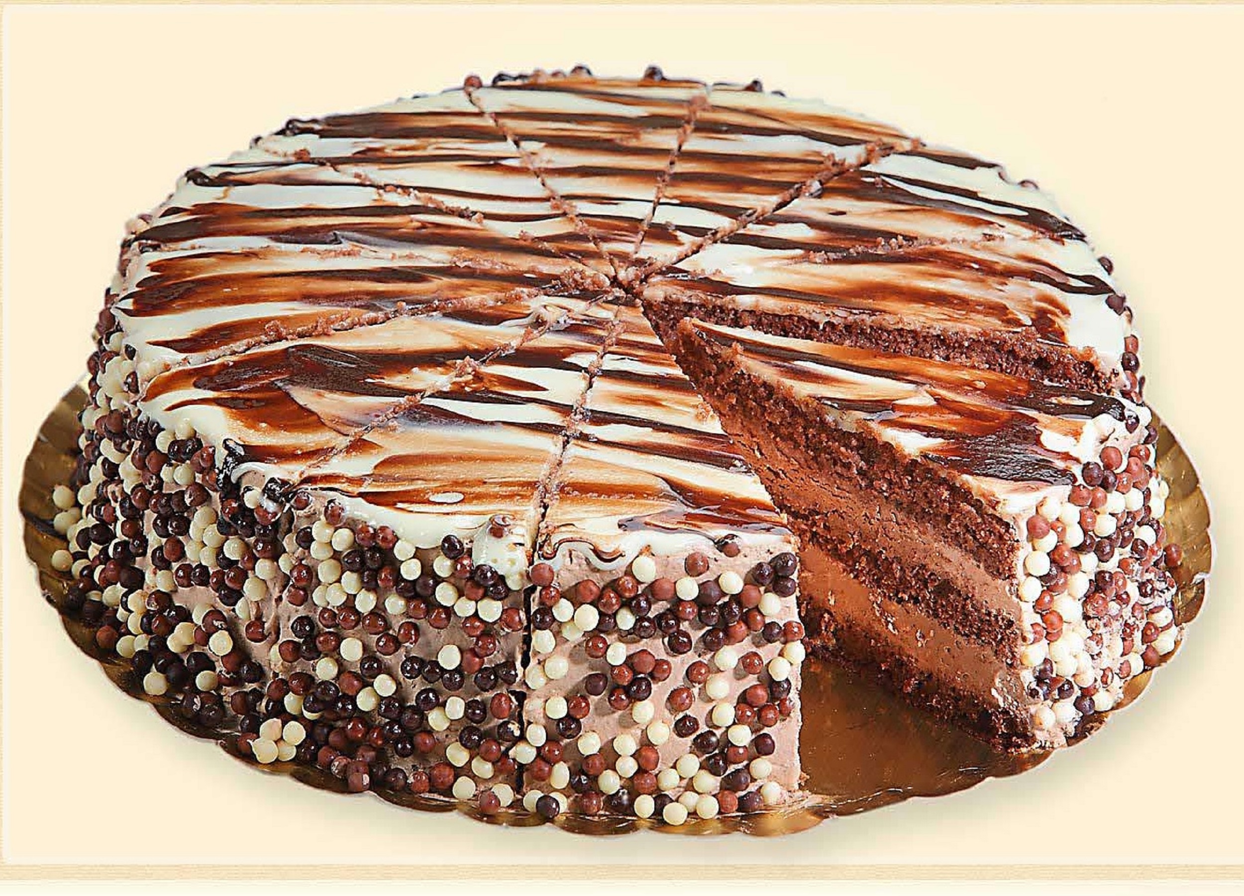 TARTA TRES CHOCOLATES